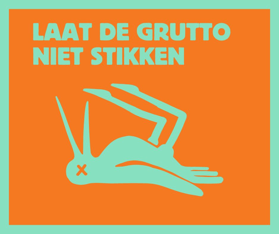Laat de grutto niet stikken