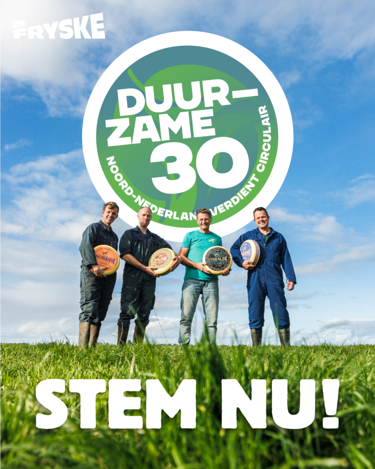 De Fryske genomineerd voor de Duurzame Dertig: stem nu!